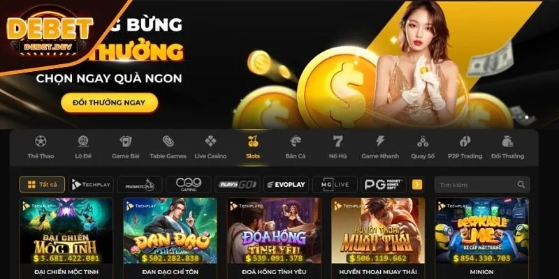 Tổng quan về sảnh trò chơi Slot